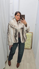 Eco Fur Alexandra Beige